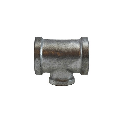 MIDCO 64330 Pipe Tee, 2 x 1 x 2 in Nominal, Malleable Iron