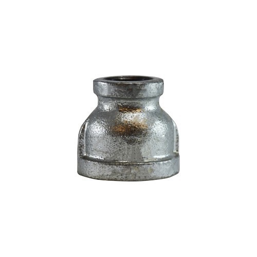 MIDCO 64454 Reducing Coupling, 2 x 1-1/2 in Nominal, Malleable Iron