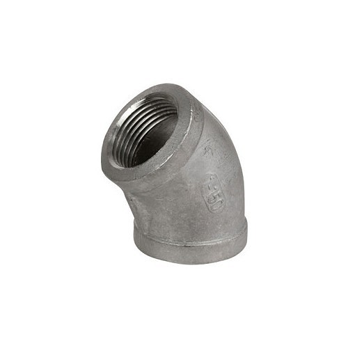 Pipe Elbow, 1-1/2 in Nominal, NPT, 150 psi Pressure, 316 Stainless Steel