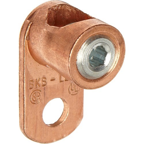 MORRIS 90556 Mechanical Lug, 6 to 250 MCM Conductor, 3/8 in Stud, 1 Bolt Holes, Electrolytic Copper