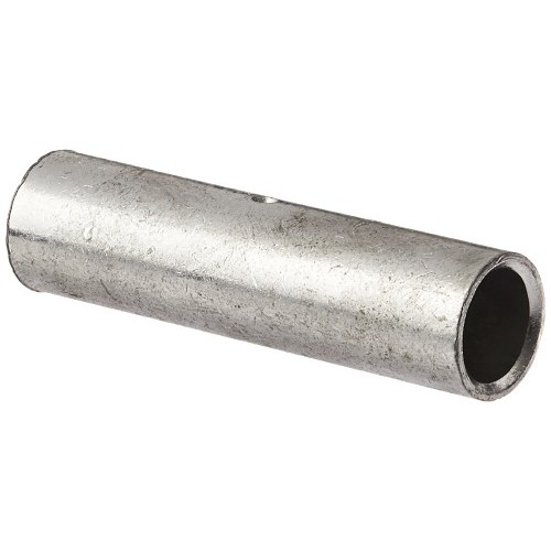 MORRIS 94412 Compression Splice, 6 AWG Conductor, 1.73 in Length, Short, Seamless Barrel, Copper, Blue