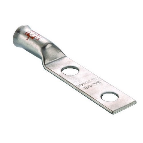 MORRIS 94739 Compression Lug, 350 kcmil Conductor, 1/2 in Stud, Electrolytic Copper