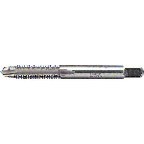 MORSE® 34029 Spiral Flute Tap, #8-32, H3 Thread Limit, Plug Chamfer, 2 Flutes, Bright, High Speed Steel