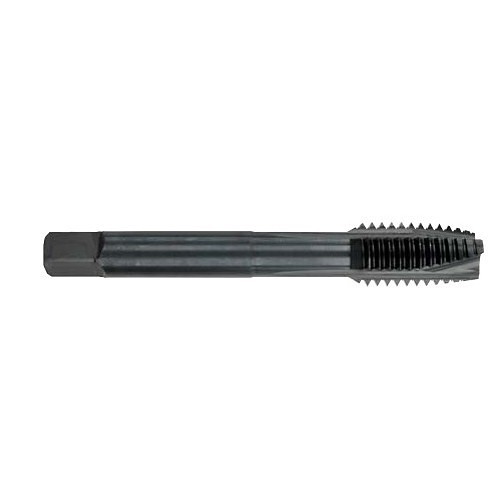 MORSE® ShearTap™ 34673 Spiral Point Tap, M6 x 1 mm, H11, Plug Chamfer, 3 Flutes, Surface Treated, Steels & Stainless Steels