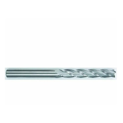 MORSE® MORSE® 58516 Single End Mill, 1/4 in Cutter Dia, 1-1/2 in Length of Cut, 4 Flutes, 1/4 in Shank Dia, 4 in Overall Length, Bright