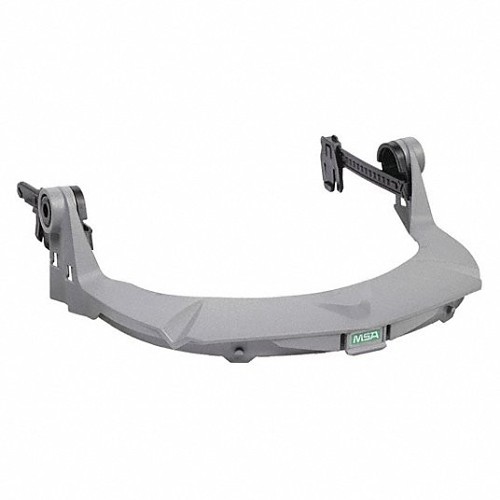 MSA Safety 10121267 Face shield Frame, For Use With: Msa V-gard, Msa Slotted Cap, Plastic, Gray