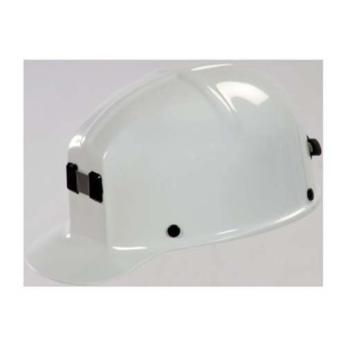 MSA Safety 454-10118637 Hard Hat, 6-1/2 in Fits Minimum Hat, 8 in Fits Maximum Hat, Polycarbonate, 4-Point Ratchet Suspension, Type 1, Class G ANSI Electrical Class Rating, No Slotted, Pin-Lock Adjustment, White