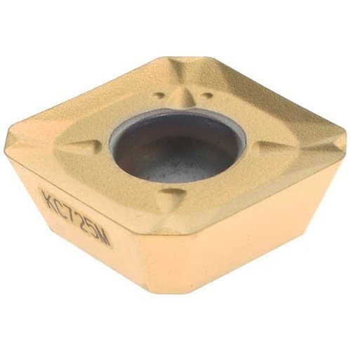 Milling Insert, 443 Insert, Carbide, Manufacturer's Grade: KC725M, Square Shape, Material Grade: C5/C6/C7