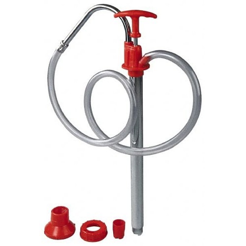 Polyethylene Lever Hand Pump, 5 gal Tank