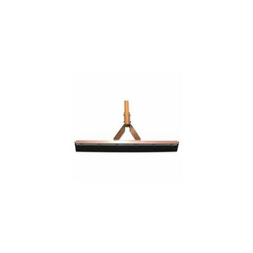 Magnolia Brush 455-4136 Straight Squeegee, Rubber Blade, Aluminum Frame