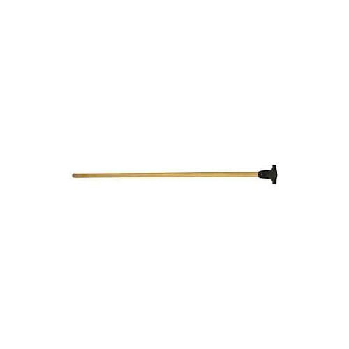 Magnolia Brush 455-FX-60 Handle, 1-1/8 in Dia, 5 ft Length, Hardwood