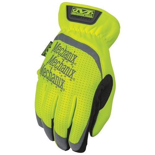 Mechanix Wear® 484-SFF-91-009 Work Gloves, Medium, #8, Fluorescent Yellow, Elastic Cuff