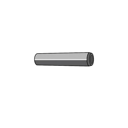 Taper Pin, Internally Threaded, 10 mm Large End Dia, 32 mm Overall Length, Steel