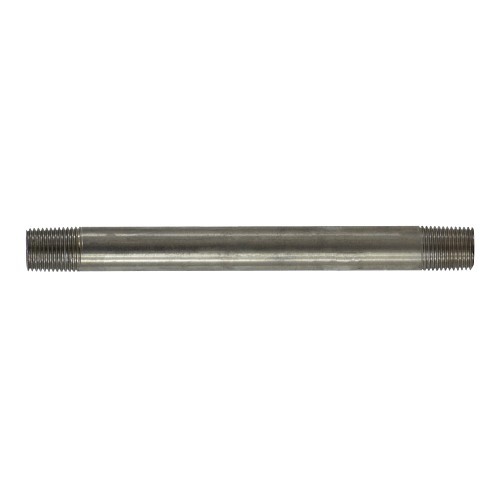 Midland Industries 48003 Pipe Nipple, 1/8 in Nominal, 2 in Length, 304 Stainless Steel