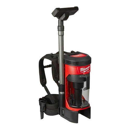 Milwaukee® 0885-20 Backpack Vacuum Cleaner, 1 gal Tank, 159 W, 18 V