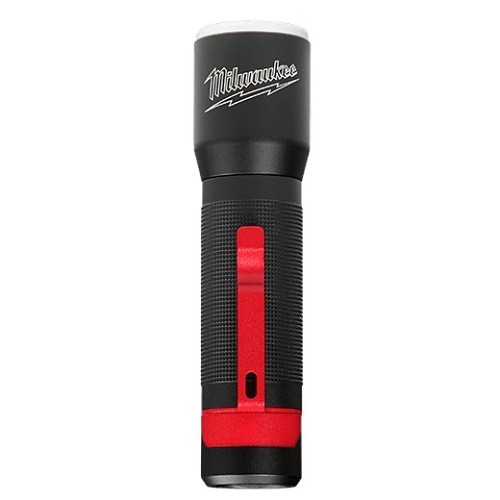 Milwaukee® 2107 Focusing Flashlight, LED Bulb, 325 Lumens, Black