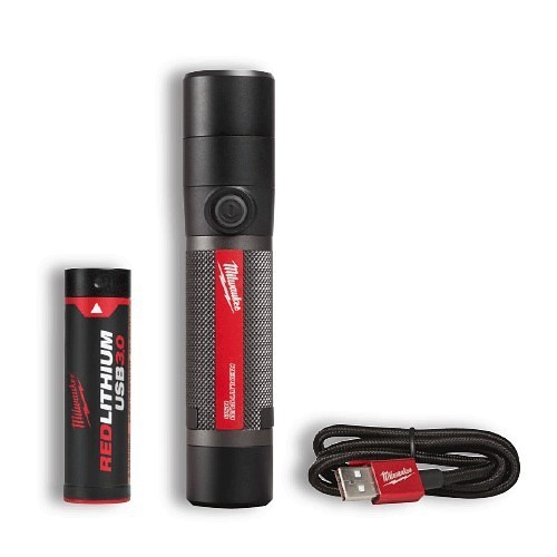 Milwaukee® 2162-21 Flashlight, 100, 600, 1100