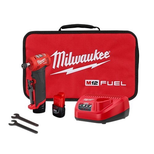 Milwaukee® 2485-22 Right Angle Die Grinder, Tool/Kit: Kit, 1/4 in Wheel Dia, 0.3 hp