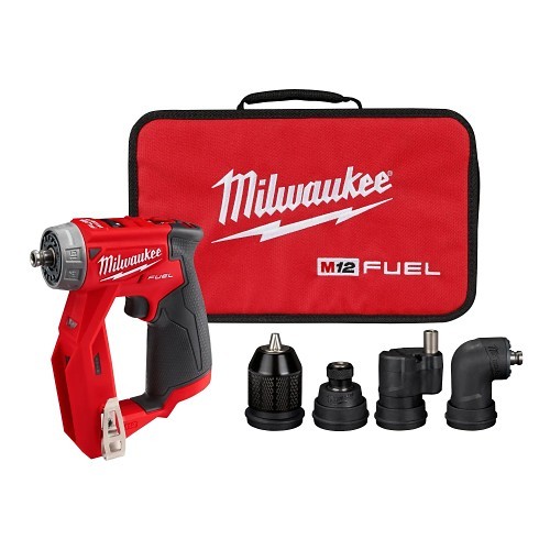 Milwaukee® 2505-20 Cordless Impact Driver, 3/8 in Drive, 300 lb-in, 12 V, 5.1 in Overall Length, Battery Included: Yes