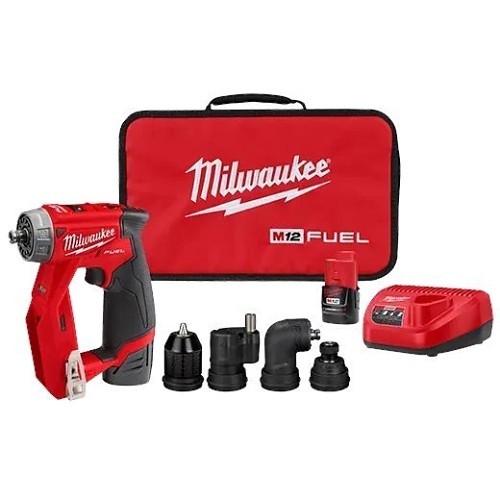 Milwaukee® 2505-22 Cordless Impact Driver, 3/8 in Drive, 300 lb-in, Battery Included: Yes