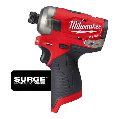 Milwaukee® 2551-20 Hydraulic Driver, Hex Drive, 1/4 in Drive, 450 in-lb Torque, 12 VDC, 5.2 in Overall Length