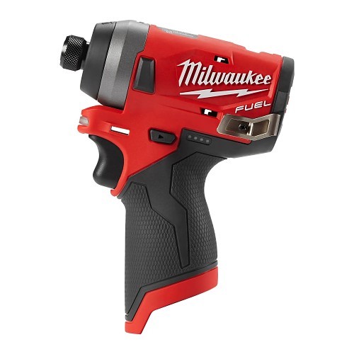 Milwaukee® 2553-20 Impact Driver, Hex Drive, 1/4 in Drive, 1300 in-lb Torque, 12 VDC, 5.1 in Overall Length