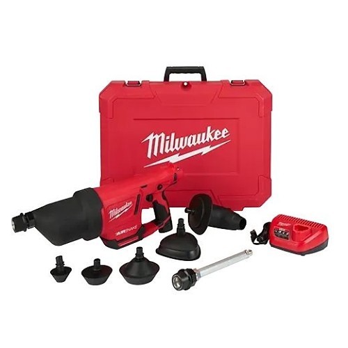 Milwaukee® 2572B-21 Air Gun Kit, 7.4 in HT x 20.8 in LG, Plastic