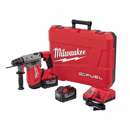 Milwaukee® 2715-22HD Rotary Hammer Drill Kit, 12.8 in Overall Length