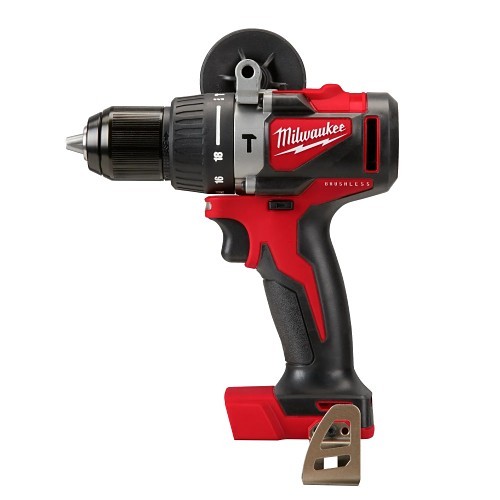Milwaukee® 2902-20 Brushless Hammer Drill, 1/2 in Chuck, All Metal Ratcheting Chuck, 18 VDC, Reversible: Reversible, Lithium-Ion Battery