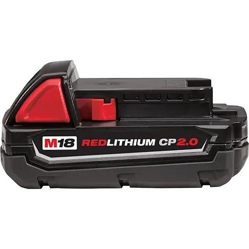 Milwaukee® 48-11-1820 Battery, 2 Ah Battery, Lithium-Ion Battery, 18 V Charge