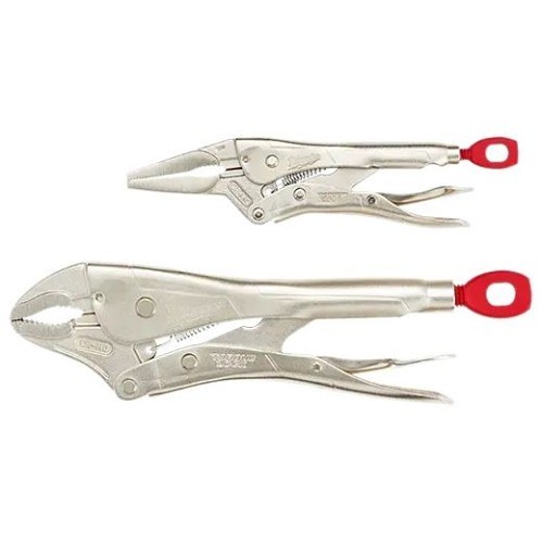 Milwaukee® 48-22-3602 Locking Plier Set, Curved Jaw, Cutter Included: Yes