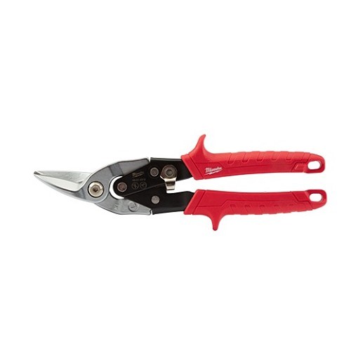 Milwaukee® 48-22-4533 Snip Set, Cutting Capacity: 18 ga Cold Rolled Steel, 22 ga Stainless Steel, 5 in Length of Cut, Left/Right/Straight, Steel Blade, Plastic Handle, Ergonomic Grip