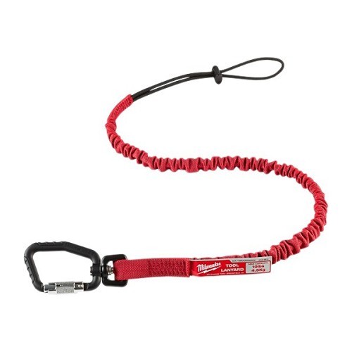 Milwaukee® 48-22-8815 Locking Tool Lanyard, 15 lb Capacity, Nylon/Rubber