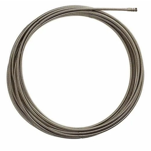 Milwaukee® 48-53-2773 Inner Core Drain Cable, Coupling, 3/8 in x 50 ft, For Use With: Drum & Sink