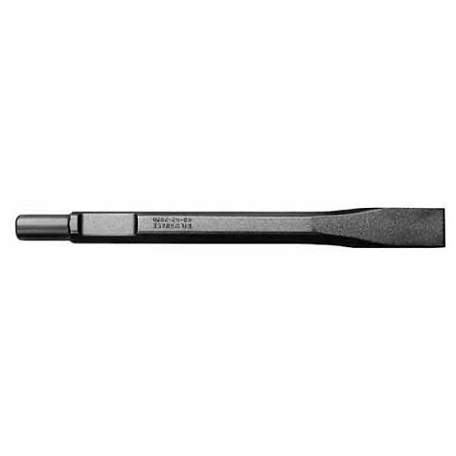 Milwaukee® 48-62-2020 Chisel, Flat, 3/4 x 21/32 in Shank, Hex, Round Shank, 1.8125 in Blade Width, 12 in Overall Length