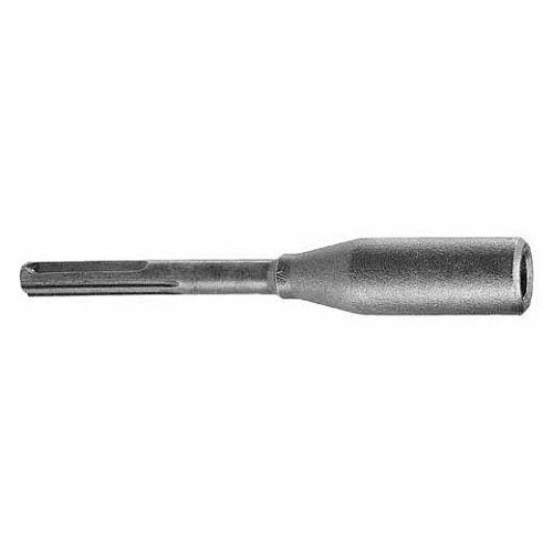 Milwaukee® 48-62-4091 Ground Rod Driver, For Use With: SDS Max® 5315-21 Rotary Hammer, 5446-21 and 5339-21 Demolition Hammer, 9-3/4 in Overall Length, Slotted, 18 mm Round Shank, 2-3/4 in D Socket, 0.906 in ID, 5/8 x 3/4 in Dia Rod