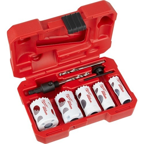 Milwaukee® 49-22-4138 Hole Saw Kit, 8 Piece, Cobalt