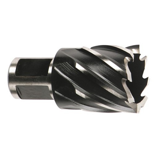 Milwaukee® 49-59-0750 Annular Cutter, 3/4 in Cutter Dia, 1 in Cutting Depth, Steel Plate, Black Oxide, Weldon Shank