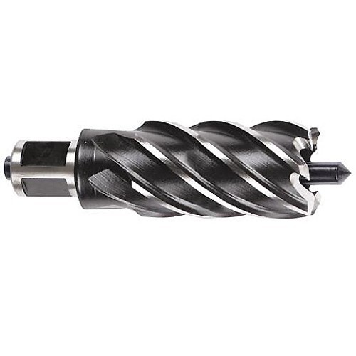 Milwaukee® 49-59-2050 Annular Cutter, 1-1/2 in Cutter Dia, 1 in Cutting Depth, Steel Plate, Black Oxide, Weldon Shank