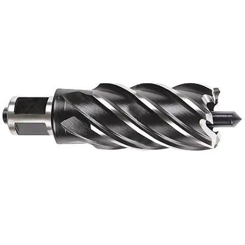 Milwaukee® 49-59-2100 Annular Cutter, 1 in Cutter Dia, 2 in Cutting Depth, Steel, Black Oxide, Weldon Shank