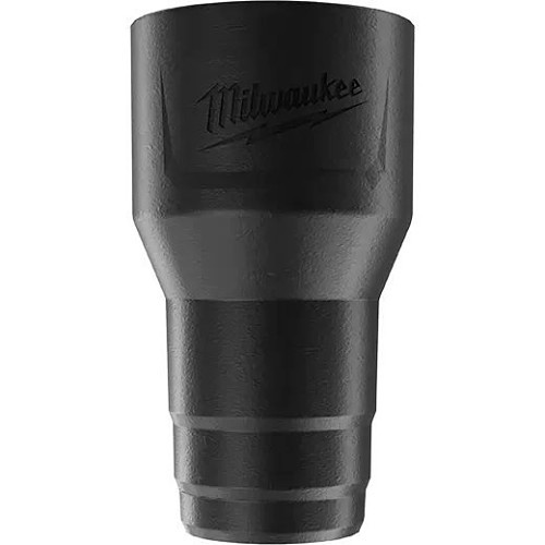 Milwaukee® 49-90-2018 Vacuum Power Tool Adapter, For Use With: 0970-20 - M18 Fuel Packout 2.5 gal Wet/Dry Vacuum, 0880-20 - M18 2 gal Wet/Dry Vacuum, 0960-20 - M12 Fuel 1.6 gal Wet/Dry Vacuum, 0960-21 - M12 Fuel 1.6 gal Wet/Dry Vacuum, Plastic