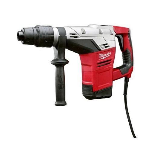 Milwaukee® 5316-21 Rotary Hammer, Specifications: 1-9/16 in Chuck Capacity, Spline Chuck Size, 13 ft Cord Length, 4 in Core Bit Capacity, D-Handle Type, Corded, 120 V, 450 rpm, 10.5 A, Metal/Plastic