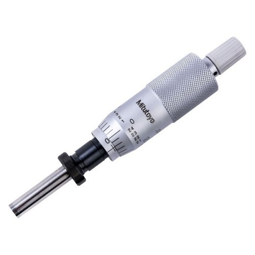 Mitutoyo Mitutoyo 150-207 Micrometer Head, Measuring Range: 0 to 1 in, Graduations: 0.001 in, Carbide