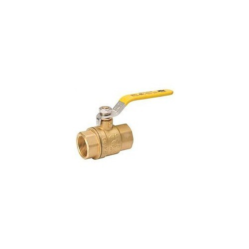 Mueller Industries B&K® 6449680 Ball Valve, 3/4 in Nominal, FNPT, 600 psi Pressure Class, Brass Body, Full Port, Softgoods Material: PTFE