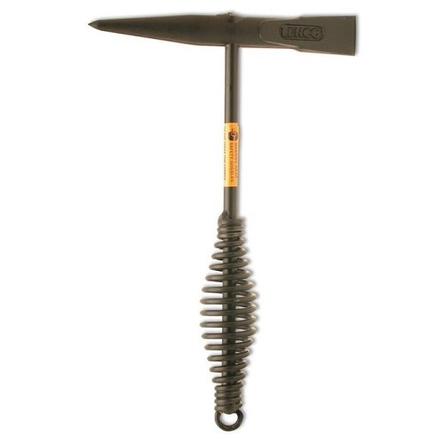 NLC 09010 Picks and Chipping Hammer, Chisel and Pick Head, 16 oz Head, Steel Head, 10 in Overall Length, Steel Handle