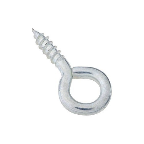 National Manufacturing National Hardware® 7155294 Screw Eye, 1.79 in Length, 0.44 in Width, 0.73 in Thread Length, 0.19 in Eye ID, Steel