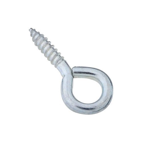 National Manufacturing National Hardware® 7155302 Screw Eye, 1.54 in Length, 0.38 in Width, 0.69 in Thread Length, 0.16 in Eye ID, Steel