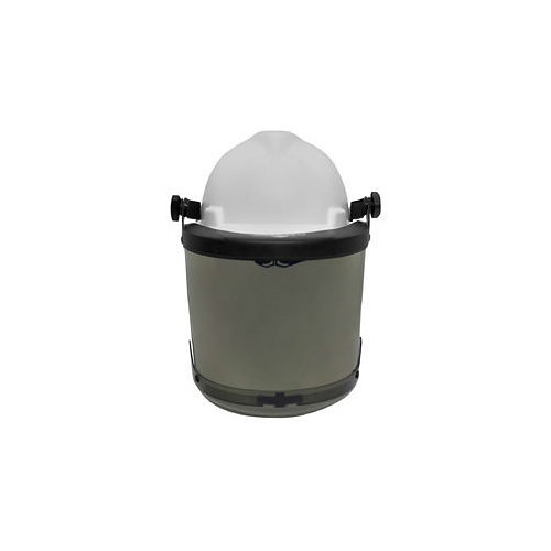 National Safety Apparel® H12HY Hard Hat Face Shield, Slotted, For Use With: Slotted Hard Hat Bracket CAT2