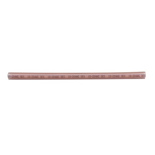 National Standard Parts HST304R-6 Heat Shrink Tube, 0.245 in Inner Dia Expanded, 0.045 in Inner Dia Recovered, 0.06 in Wall Thickness Recovered, 6 in Length, Polyolefin, Tinted Red