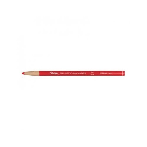 Newell Brands Sharpie® 652-02059 China Marker, Red Ink, Bullet Tip, Bullet